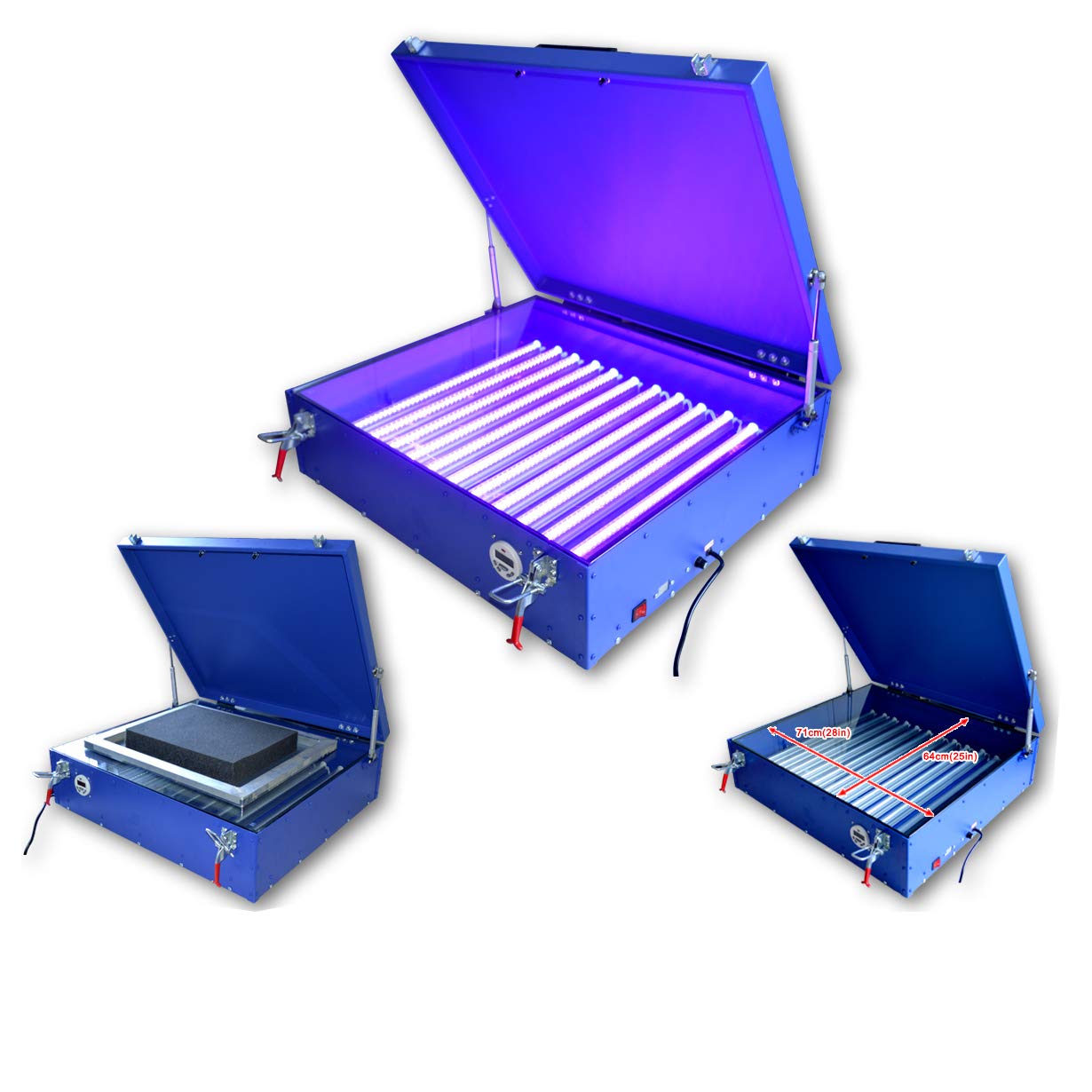 INTBUYING UV Exposure Unit Silk Screen Printing LED Light Box